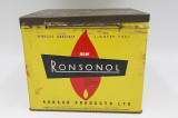 De colectie! Superba cutie metalica veche RONSON Products Ltd. anii &#039;20