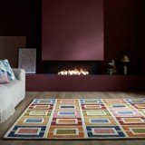 Cumpara ieftin Covor Illusion Retro Blocks Multicolor 120X170 cm, Flair Rugs