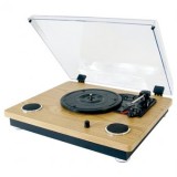 Pick-Up Retro Madison cu Bluetooth, USB, SD, Difuzoare Incorporate, 3 Viteze (33/45/78 RPM), Functie REC