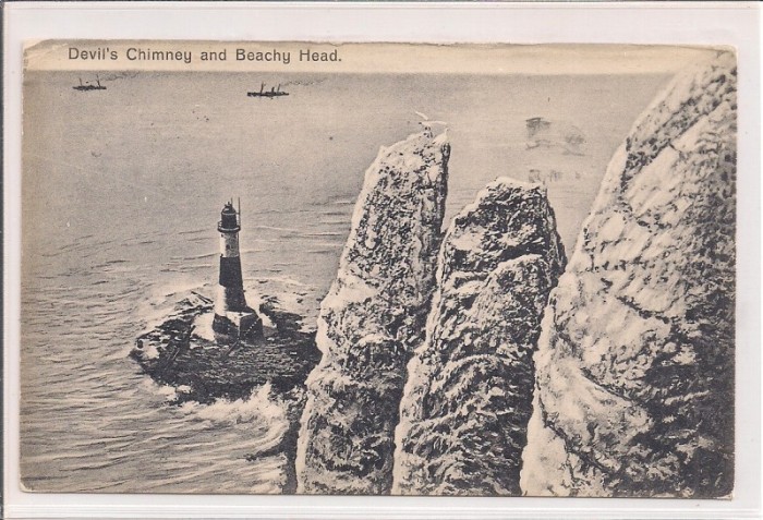Carte postala circulata in anul 1912 Marea Britania