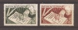 Monaco 1953-100 ani de la publicarea revistei E &amp; J de Goncourt(vezi descrierea), Stampilat