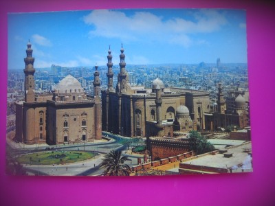 HOPCT 6868 MOSCHEEA SULTAN HASSAN CAIRO . -EGIPT -AFRICA-NECIRCULATA foto