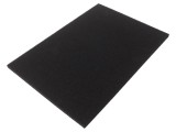 Burete Electroconductor ESD 345x245x10mm Negru