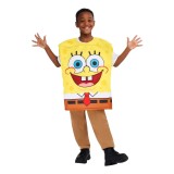 Costum buretele Bob, SpongeBob - Pantaloni Patrati pentru copii 5-6 ani 110-116 cm