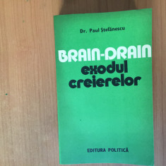 h1b BRAIN - DRAIN EXODUL CREIERELOR -dr. PAUL STEFANESCU