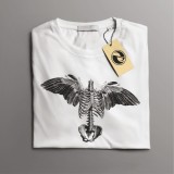 Tricou casual din bumbac 100% de barbati marimea M Empty Wings, Multicolor, Oem