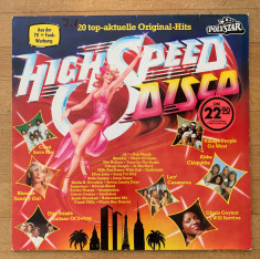 High Speed Disco (1979) Pop, Rock, Disco. Disc vinil compilatie foto