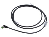 Cablu M8 3 pini unghiat 1,5m pentru senzori și automatizări Murrelektronik