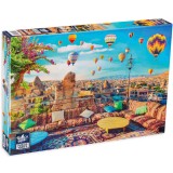 Puzzle Black Sea: Priveliște din Capadocia &ndash; 1000 de piese