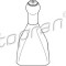 Manson,maneta scimbare viteze VW GOLF IV Variant (1J5) (1999 - 2006) TOPRAN 112 858