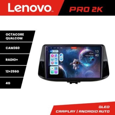 Navigatie Hyundai I30 2017- Lenovo Kit-1041 8 core QLED 2K 12+256 360 Android Waze USB Navigatie Internet Youtube Radio CarStore Technology foto