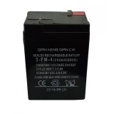 Acumulator 6 Volti , 4 Amperi , Pentru Cantare , Boxe Portabile Si Alte Dispozitive Electronice