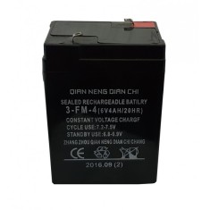 Acumulator 6 Volti , 4 Amperi , Pentru Cantare , Boxe Portabile Si Alte Dispozitive Electronice