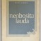 STEFAN POPESCU , NEOBOSITA LAUDA , poezie , 1968 ,DEDICATIE *
