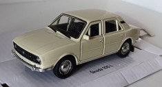 Macheta Skoda 105L alb - Welly 1/36 foto