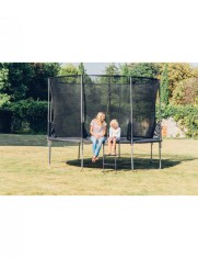 Set trambulina cu plasa de protectie telescopica 305 cm ZONE II EVOLUTION PLUM
