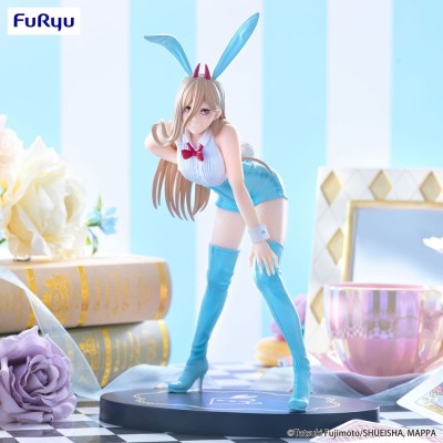 Chainsaw Man BiCute Bunnies PVC Statue Power Light Blue Color Ver. 30 cm foto