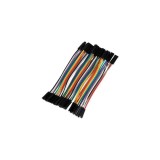 Set cabluri breadboard 2.54mm mama-mama 40 pini 0.63mm 10cm GBC ADZ000330