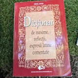 Dictionar de maxime, reflectii, expresii latine comentate - Virgil Matei