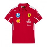 Ferrari tricou polo official Teamline Replica F1 Team 2025 - XXL