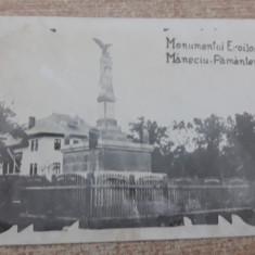 Prahova- Maneciu Pamanteni- Monumentul Eroilor.