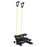 Stepper Twist inSPORTline Legro cu Corzi Rezistenta, Ajustabil, Display LCD - Fitness Acasa, Max 100kg