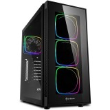 Carcasa TG6M RGB ATX, Mid-Tower, fara sursa, ATX, Black, Sharkoon