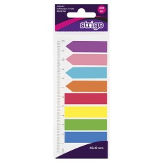 Etichete Indexare Strigo Adezive, 45A 12 mm, 200 File, Neon