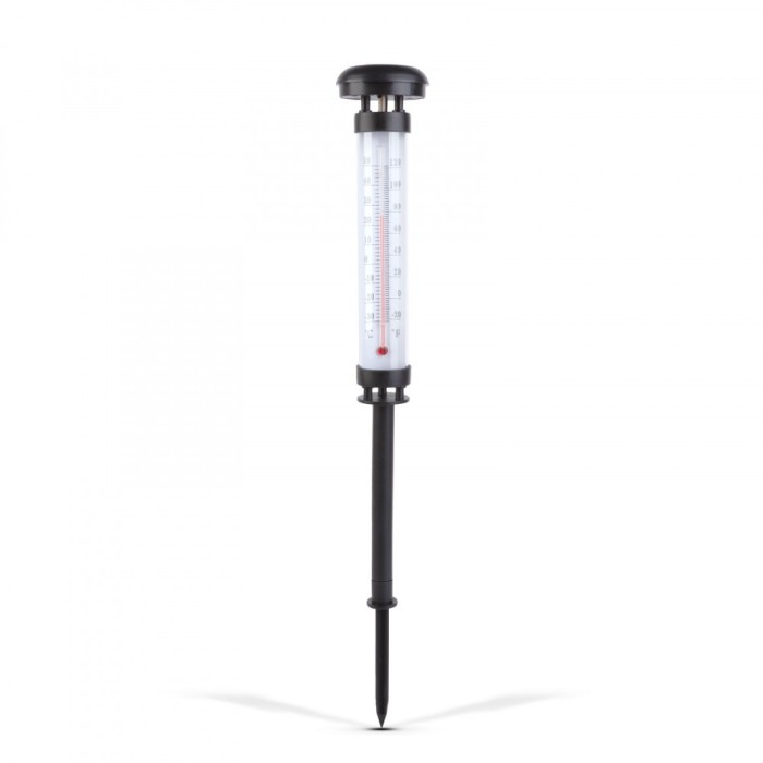 Termometru solar de gradina - LED alb rece - 6,3 x 44,5 cm Best CarHome