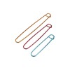 Set 3 ace metalice de stopare pentru tricotat, 9, 11.5 si 15 cm, Crisalida