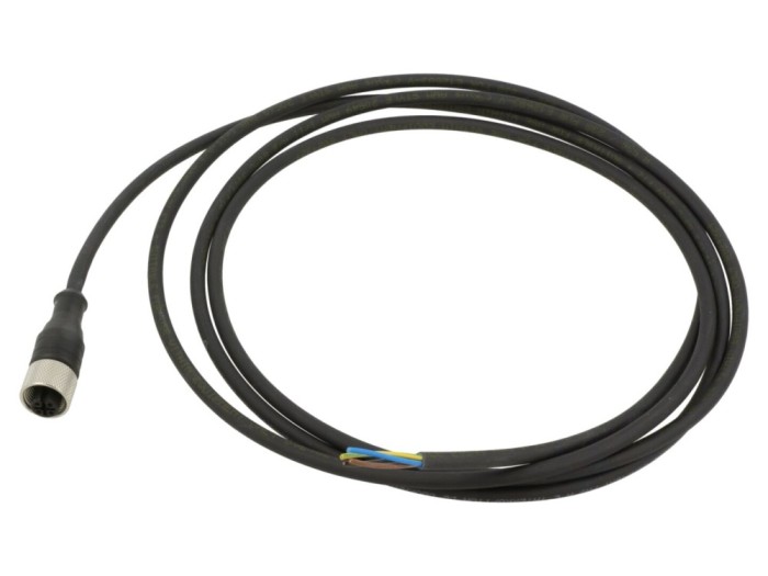 Cablu M12 4 pini 2m IP67