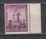GERMANIA DEUTSCHES REICH 1942 MI. 819 MNH, Nestampilat