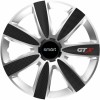 Set 4 Capace Roti GTX Carbon Gri-Negru R14, Pentru Smart, Autohelix MSA