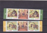 CRACIUN ,SERIE IN TRIPTIC CU VINIETA,2019,Lp.2261d, MNH ** ROMANIA., Religie, Nestampilat