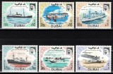 Timbre Dubai 1969, Mijloace Transport si Aniversari, Serie Completa MNH, Colectie
