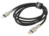 Cablu USB 2.0 Apple Lightning și USB C 1m negru, Baseus