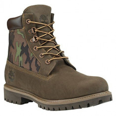 Bocanci barbat TIMBERLAND 6 inch Panel Cammo originali piele waterproof 45 foto