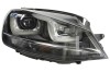 Far VW Golf 7 10.2012- Valeo partea Dreapta Xenon tip bec D3S, cu lumina viraje, lumini de zi LED, asistenta faza lunga