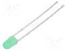 Dioda LED, 3mm, verde, 8...32mcd, 20mA, 2,2...2,5V, KINGBRIGHT ELECTRONIC - L-934GD-TNR2.54