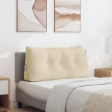 vidaXL Perna pentru spate Crem 100 x 24 x 50 cm țesătură 42014448