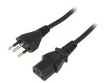 Cablu Alimentare 1.8m IEC C13 Mamă - NBR 14136