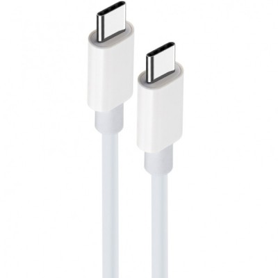 Cablu Date si Incarcare USB-C - USB-C MaXlife MXUC-05, 100W, 1m, Alb foto