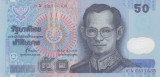 Bancnota Thailanda 50 Baht (1997) - P102 UNC ( polimer )