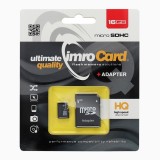 Card memorie Imro MicroSD 16GB, 100MB s, Class 10 UHS-I cu Adaptor SD
