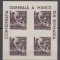 ROMANIA 1947 LP 211 a C.G.M. SUPRATAXA IN BLOC DE 4 TIMBRE MNH