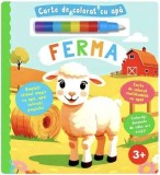 Cumpara ieftin Ferma. Carte de colorat cu apa/***