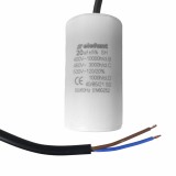 Condensator cu fire CBB60 20&micro;F 40x72mm 450V, Elefant Innovative ReliableTools