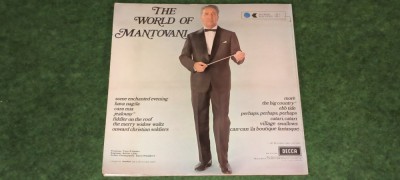 DISC VINIL &amp;ndash; DECCA LP. AN 1967 THE WORLD OF MANTOVANI VOL. 1 foto
