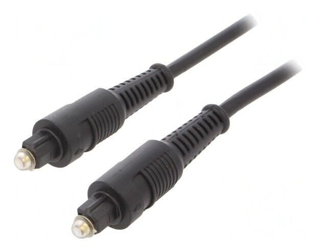 Cablu Toslink Negru 2m 5mm