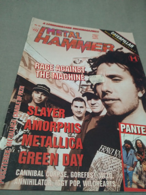 REVISTA METAL HAMMER NR.82 foto